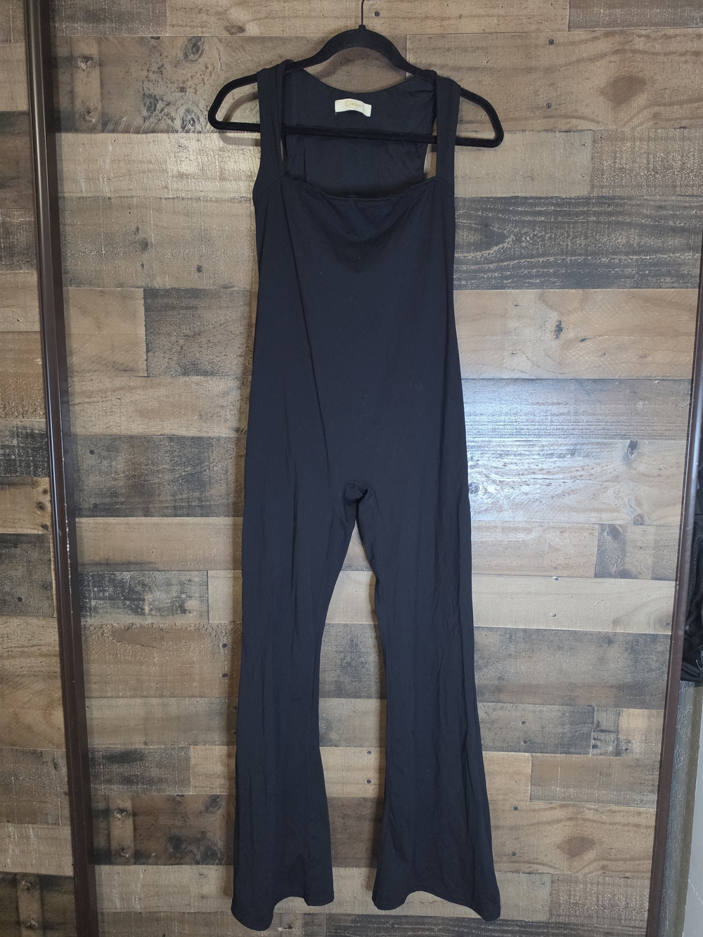Sleeveless Black Wide-Leg Jumpsuit